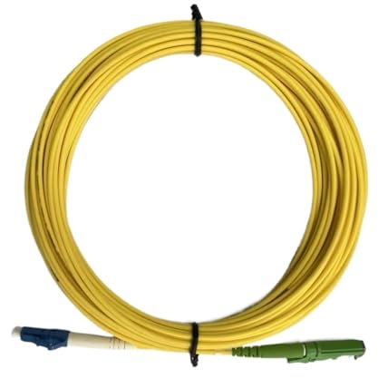 HAIZHI Cable de conexión de Fibra óptica E2000/A-LC/A LC/UPC Simplex Monomodo 1-50 m(E2000a-LCA 40m 1pc)