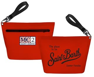 Saint Barth Mc2 Donna Pochette ALI0006 Pvc Rosso Taglia Unica