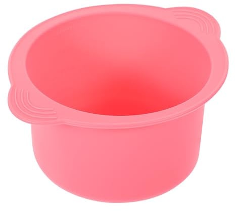 KALLORY Wax Warmer Liner Bowl in Silicone da 400ml, Resistente al Calore, per Ceretta Professionale e Miscelazione di Prodotti di Bellezza