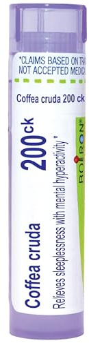 Boiron Coffea Cruda 200Ck Homeopathic Medicine for Sleeplessness - 80 Pellets