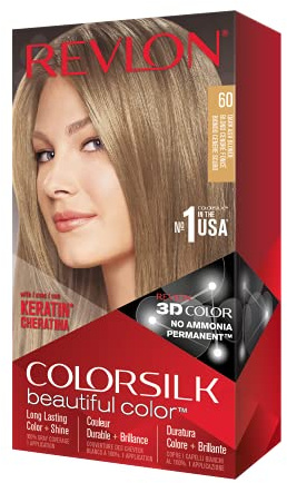 Revlon Colorsilk Haircolor, Dark Ash Blonde, 10 Ounces (Pack of 3) by Revlon