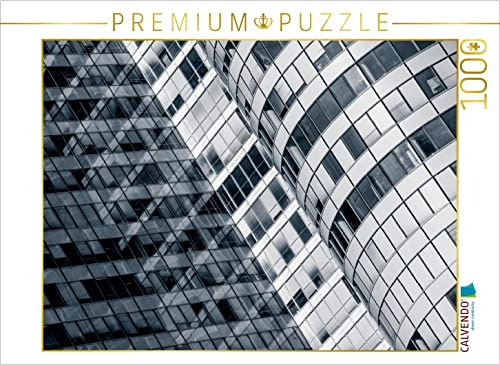 CALVENDO Puzzle Fassade Coeur Défense | 1000 Teile Lege-Größe 64 x 48 cm Foto-Puzzle für glückliche Stunden