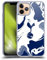 Head Case Designs Officially Licensed Tottenham Hotspur F.C. Blue And White Marble Badge Soft Gel Case [Military Grade Protection] Compatible With Apple iPhone 11 Pro