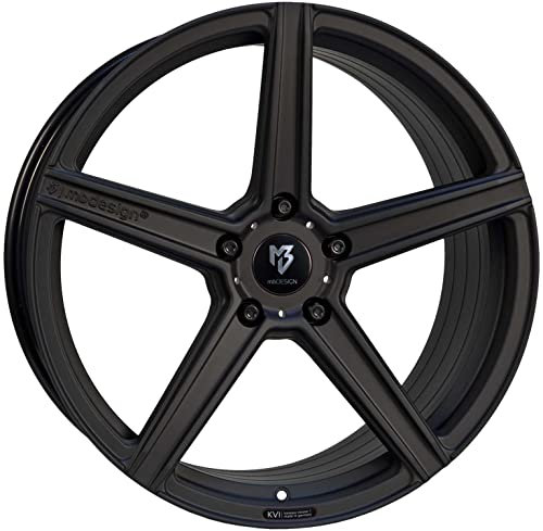 MB Design Felge KV1S 9.5Jx20 ET45 5x112 Schwarz stumpfmatt kompatibel mit Mercedes-Benz GLA GLB CLA E