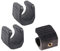 ThtRht 3 Pack Photography Flashlight Mount Clip with 1/4-20 inch Thread to Tripod Adapter Holder Clamp Bracket for Rechargeable LED Flashlights Camera Selfie Light Spotlight Video Night Fishing