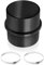 Raccord De Tuyau Rond De 75mm De Diamètre, Plastique Dur Raccord De Tuyau Rond Professionnel Pour Accessoires De Chauffage We-Bas-To-(Avec 2 Pinces)