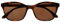 OPULIZE KAT Sonnenbrille - Cat-Eye Katzenaugen-Fassung - UV400 Schutz mit UVA- & UVB-Filter - Braunes Schildpatt - Herren & Damen - Federscharniere - S59-2