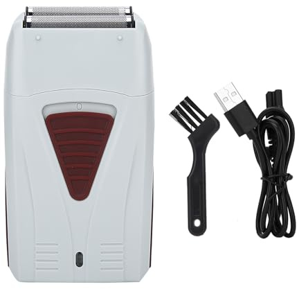 Yusat Bart-Reziprok-19×12×7 USB Wiederaufladbarer Reziprok-Bartschneider Werkzeugbatterie Männerbart
