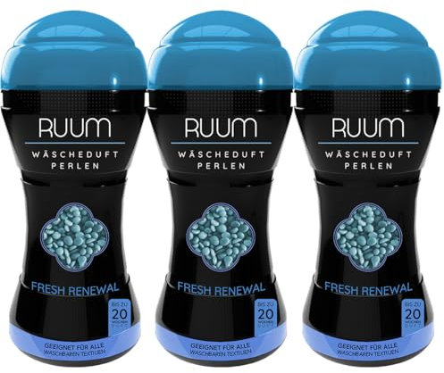 RUUM Wäscheparfüm Perlen Fresh Renewal (3er Pack) 210g/Dose
