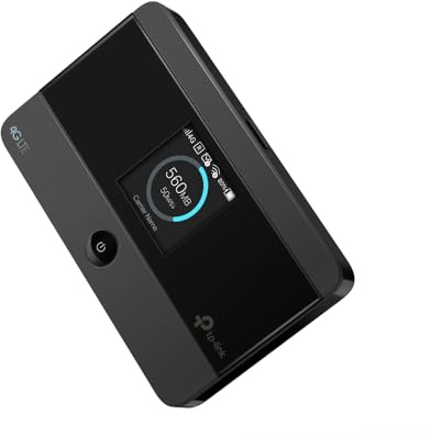 TP-Link M7352 AX300 Saponetta WiFi Portatile 4G LTE Cat4, Visualizzazione Sullo Schermo, Wi-Fi6, Modem Wifi, Router WiFi con Sim, Router, Modem 4g Sim, Batteria Ricaricabile, Facile da Usare, 2100mAh