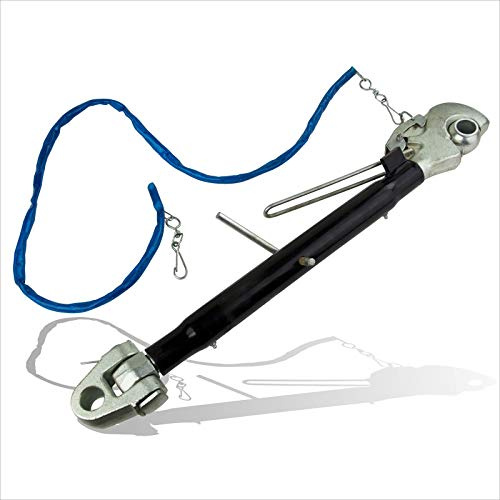 DEMA Oberlenker Traktor 740-1020 mm, Gewindeoberlenker Kat. 3, Schnell-Fanghaken, Gabelkopf, Traktorzubehör, robust, langlebig, einfach montierbar, ideal für Landwirtschaft, Anhänger, Hof