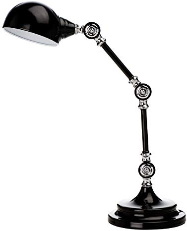 Premier Housewares Adjustable Table Lamp - Black