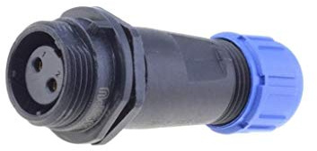SP1311/S2IN Stecker weiblich SP13 PIN: 2 IP68 4-6,5mm 13A Löten 250V 2mm2 WEIPU