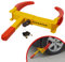 Discount Seller Heavy-Duty Wheel Clamp, 8 Holes Extendable Anti Theft Security Wheel Lock for Protection of Cars, Trailers and Caravans - 2 Keys
