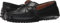 Lauren Ralph Lauren Damen Briley Fahrer-Slipper, Schwarzes superweiches Leder, 37 EU
