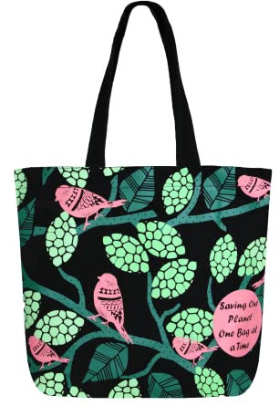 Eco Right Canvas Tasche Damen, Shopper Damen Groß, Strandtasche Mit Reißverschluss, Einkaufstasche