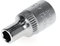 GEDORE red Douille, Entraînement 1/4 6,3 mm, 6 pans, Diamètre 4,5 mm, Outil, R41004503, Acier chromé
