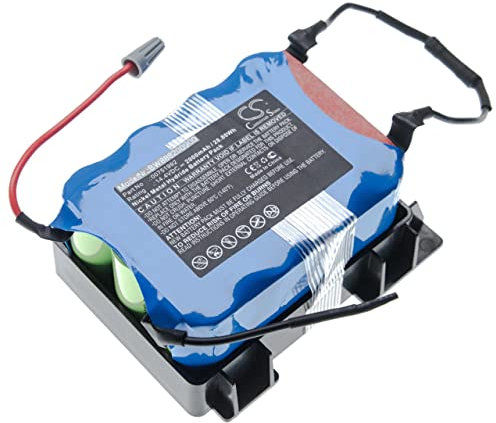 vhbw 1x batería reemplaza Bosch/Siemens 00751992 para aspiradora (2000 mAh, 14,4 V, NiMH)