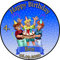 sales-world24 Tortenaufleger Fototorte Tortenbild Kindergeburtstag Die DREI ??? Kids D3F01 (Zuckerpapier) Rund 20 cm Ø ohne Foto