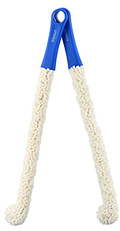 (2-Pack) Bottle Cleaner 16.7” Bendable Long Foam Brush Cleaning Tool for Hookahs, Vases, Decanters, Wine Bottles, Tall Glasses, Champagne Glasses, Wine Goblets, Thermoses