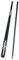 YRU 145CM Carbon Billard Queue, 1/2 Stuck Snooker Queues Handgefertigte Kohlefaser Billard Queue 9,5 Mm Spitze Sehr Guter Griff(Color:Schwarz)