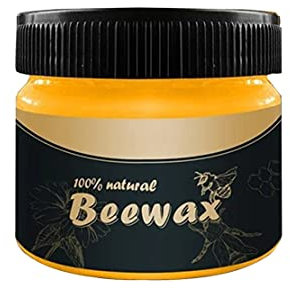 Holzgewürz Beewax, wasserdichtes polnisches Wachs, Bienenwachs-Möbelreiniger und Politur für Türen, Tische, Stühle, Schränke