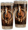 winorax Pferdebecher, Pferde-Geschenke für Damen und Herren, Holzpferd-Zeichnungen, Becher, 590 ml, Edelstahl, isolierte Tasse mit Deckel, Reiter, Geschenk für Pferde, Geburtstag, Weihnachten