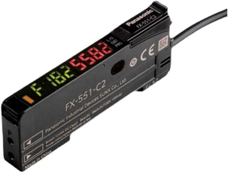HEXEH Amplificateur de capteur à Fibre Optique FX501-C2 FX551-C2 FX101-CC2 FX551-C2-HT (Color : FX551-C2)