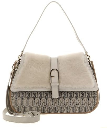 Furla Flow Top Handle L Marshmallow + Toni Color Gold