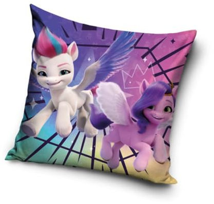 Carbotex My Little Pony Motiv Kissenhülle Kissenbezug 40x40 cm (MLP225014)