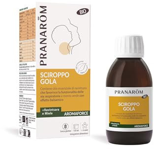 PRANAROM - Aromaforce - Jarabe Ravintsara y Miel - Garganta y Sistema Inmune - 150ml.