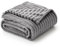 EMEMA Kuscheldecke Flauschig Decke Fleecedecke Wohndecken Couchdecke Flauschig Überwurf Mikrofaser Tagesdecke Sofadecke Blanket Für Bett Sofa Schlafzimmer Büro 150x200 cm Grau