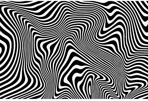 Jigsaw Puzzles for Adults 1000 Black and White Art Jigsaw Puzzle Challenging DIY Game Puzzle Gift for Children
