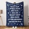 Craftique Gute Besserung Geschenk für Frauen Männer - Umarmung Kuscheldecke, Aufmunterung, Trost, Mutmacher für Freundin, Trauergeschenk Herzen (Klartext) 153x127cm