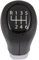 Recambo Schaltknauf 6 Gang passend für BMW 5er, E60 E61, 2003-2010, Plug & Play, Auto Schalthebel, schwarz - silber