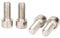 TOWARDSNAN 4pcs 5x12mm Wasserflasche Käfigschrauben Bolzen Edelstahl Fahrradflaschenhalterungen Rackschrauben Sechskantmantel