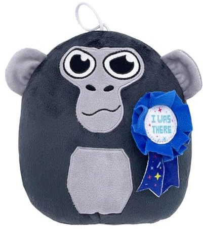 DVSWDMA Weiches Plüschtier Gamer, Gorilla Tag Plüsch-Stoffpuppen, Geschenk für Kinder und Fans zum Geburtstag, Halloween und Weihnachten