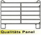 Kerbl Panel - Zaunelement 2,4 m mit Schnell-Kettenverschluss