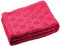 Baby Decke aus 100% Bio Baumwolle kba Rot 80 x 90 cm