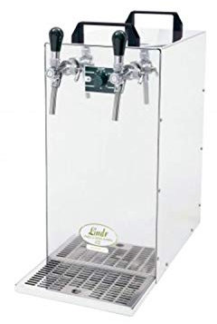 Kontakt 115/R Green Line - Bierzapfanlage 2-leitig Trockenkühlgerät aus Edelstahl, 140 Liter/h