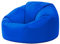 Bean Bag Bazaar Kingston Outdoor Beanbag, Blue, Water Resistant Fabric, Large Bean Bag with Filling Included, Floor Chair, Garden Chair, Outdoor Seating, Garden Furniture