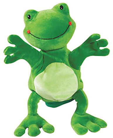 Hape Beleduc 40277 - Handpuppe Frosch Spiel