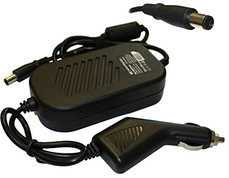 Power4Laptops Adaptateur CC Chargeur de Voiture Alimentation pour Ordinateur Portable Compatible avec HP Envy 17-1190EA