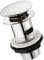 Ideal Standard S8803AA Push-Open-Ventil, Waschbeckenablauf Ablaufgarnitur für Waschtisch, Chrom