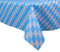 Sensalux Bierzeltgarnitur, Tischdecke aus stoffähnlichem Vlies, Standard 100 by Oeko-TEX,ideal für Jede Feier,Catering,Hochzeit,Geburtstag,Farbe+Größe (Bayerische Raute, Blau/Weiß, 1,18 m x 2,50 m)