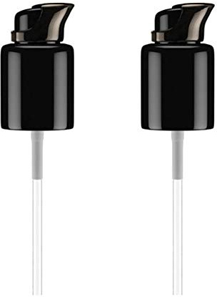 Morichs Lot de 2 pompes à fond de teint de rechange pour Mac Studio Fix Noir