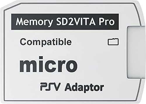 Skywin SD2Vita Adaptateur de carte mémoire PS Vita compatible PS Vita 1000/2000 3.6 ou PS Vita HENkaku