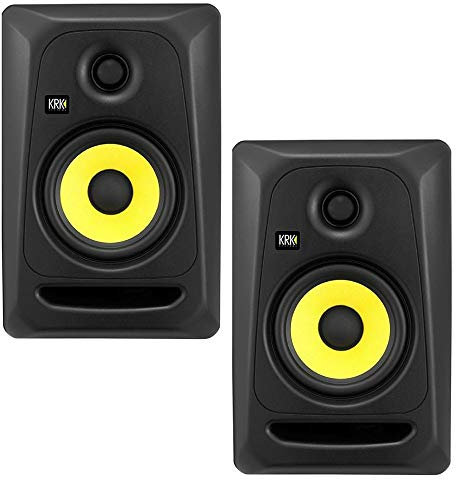 KRK Rokit CL5 G3 Classic Professional - Set di 2 monitor da studio bi-amplificatore, 12,7 cm