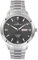 Dugena Herren-Armbanduhr 4460981 Tresor Master Automatik, Automatikuhrwerk, schwarzes Zifferblatt, Edelstahlgehäuse, Saphirglas, Edelstahlarmband, Drückerfaltschließe, 20 bar
