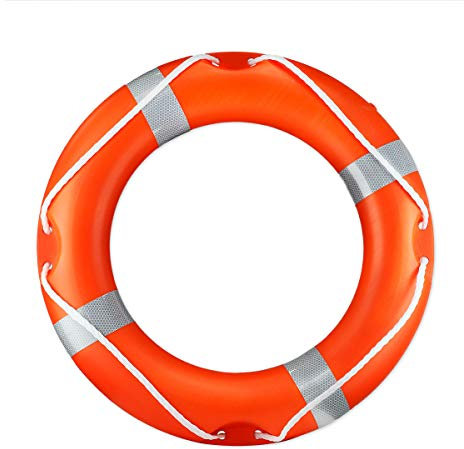 Life Ring Buoy (30”) for Harbours, Docks, Marinas and Boats (30'' Life Buoy)